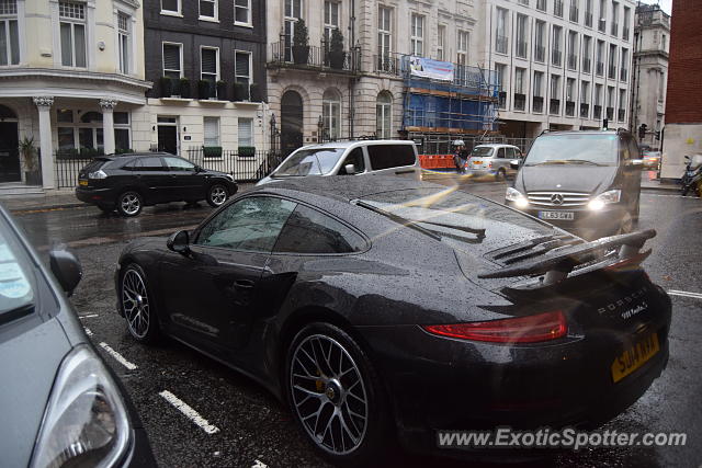 Porsche 911 Turbo spotted in London, United Kingdom
