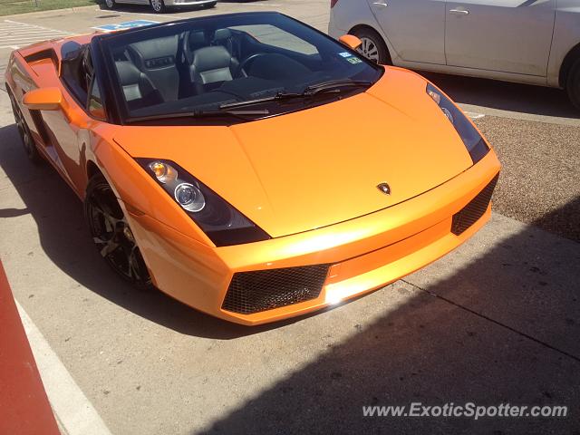 Lamborghini Gallardo spotted in Lewisville, Texas