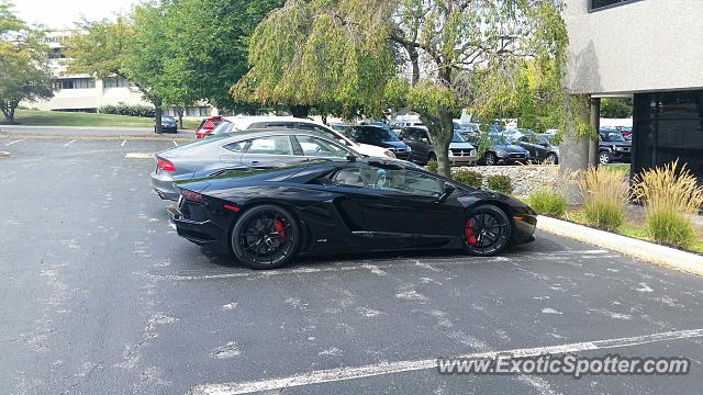 Lamborghini Aventador spotted in Camp Hill, Pennsylvania