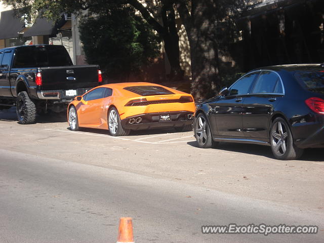 Lamborghini Huracan spotted in Dallas, Texas