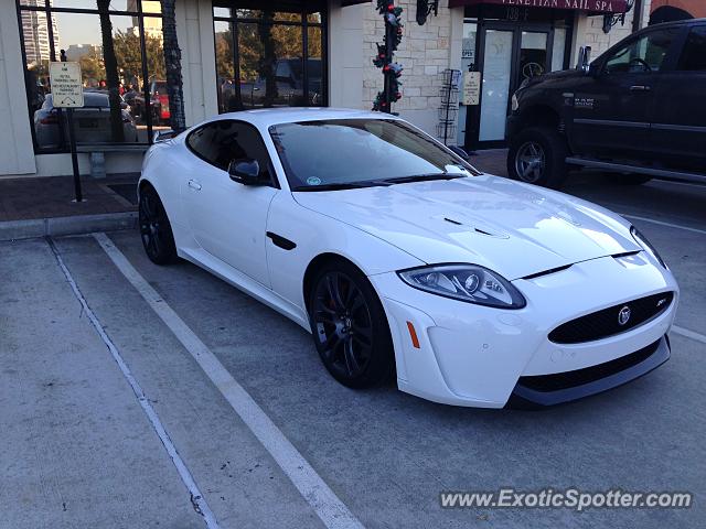 Jaguar XKR-S spotted in Houston, Texas