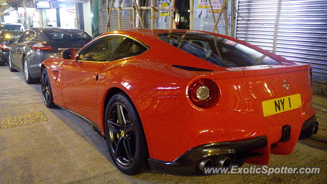 Ferrari F12 spotted in Hong Kong, China