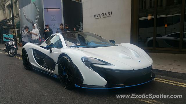 Mclaren P1 spotted in London, United Kingdom