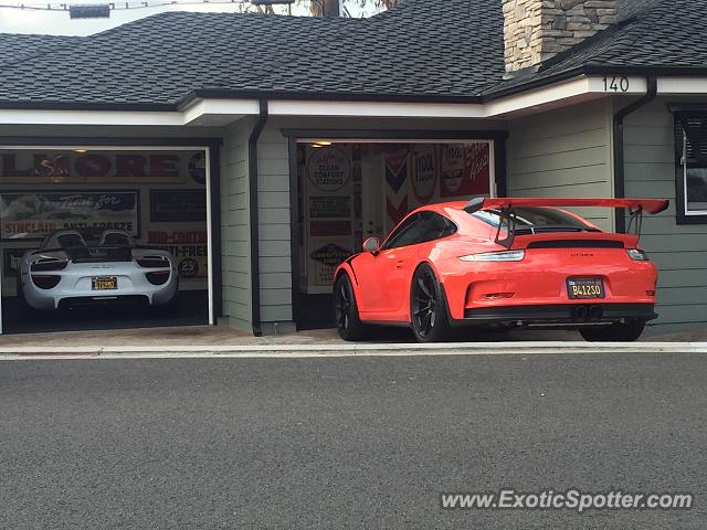 Porsche 918 Spyder spotted in Newport Beach, California
