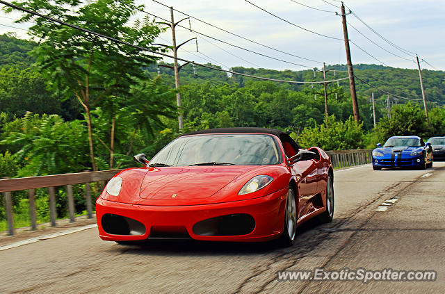 Ferrari F430 spotted in Saddle River, New Jersey