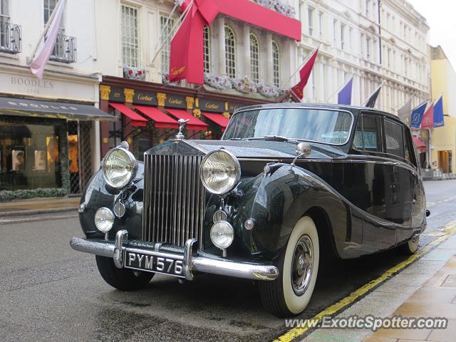 Rolls-Royce Silver Wraith spotted in London, United Kingdom