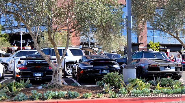 Lamborghini Aventador spotted in Woodland Hills, California