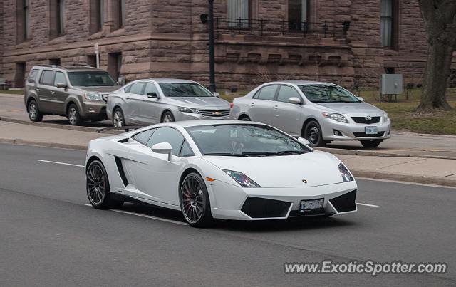 Lamborghini Gallardo spotted in Toronto, Canada