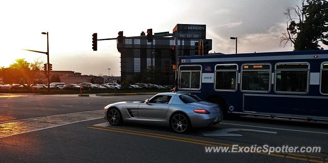 Mercedes SLS AMG spotted in Oak Brook, Illinois