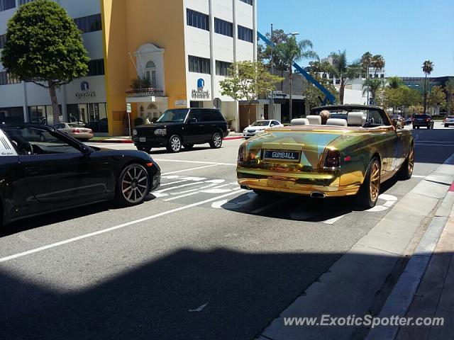 Rolls-Royce Phantom spotted in Beverly Hills, California