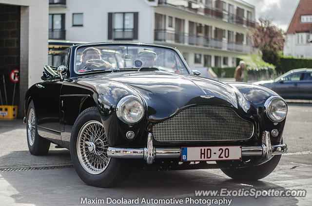 Aston Martin DB5 spotted in Knokke-Heist, Belgium