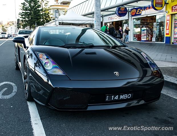 Lamborghini Gallardo spotted in Sydney, Australia