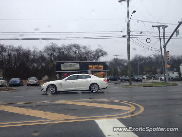Maserati Quattroporte spotted in Howell, New Jersey