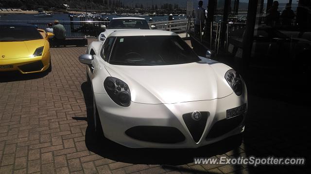 Alfa Romeo 4C spotted in Woolongong, nsw, Australia