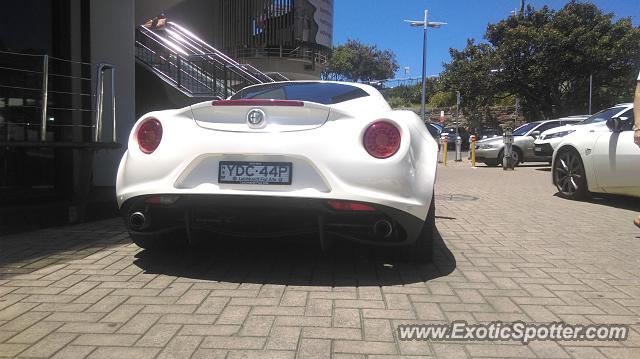 Alfa Romeo 4C spotted in Woolongong, nsw, Australia