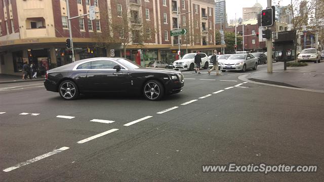 Rolls-Royce Wraith spotted in Sydney, nsw, Australia