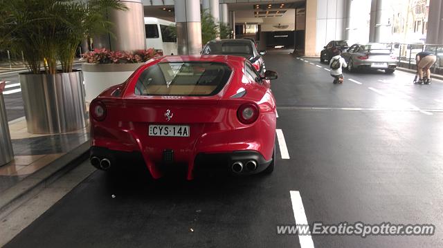 Ferrari F12 spotted in Sydney, nsw, Australia