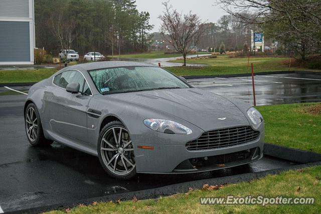 Aston Martin Vantage spotted in Cape Cod, Massachusetts