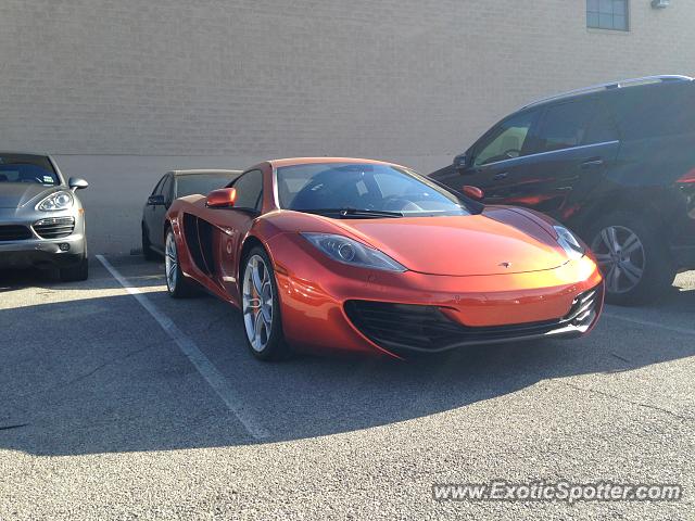 Mclaren MP4-12C spotted in Dallas, Texas