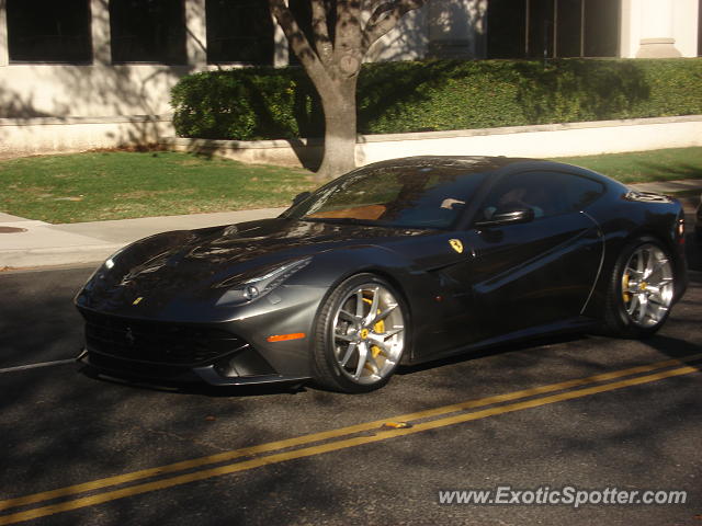 Ferrari F12 spotted in Dallas, Texas