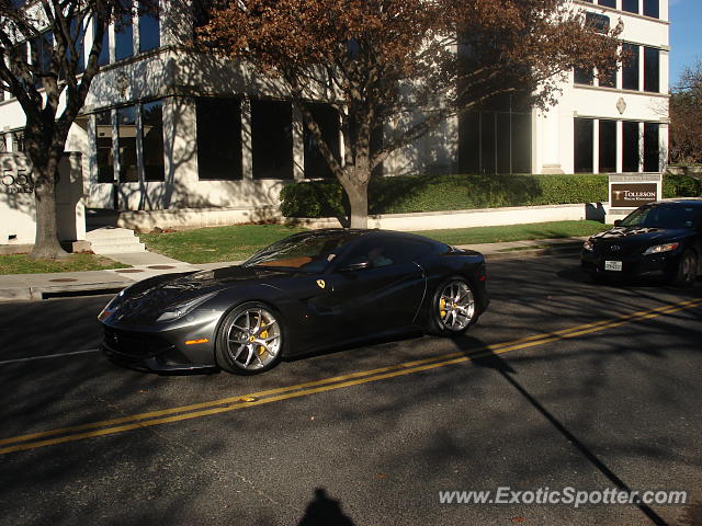 Ferrari F12 spotted in Dallas, Texas