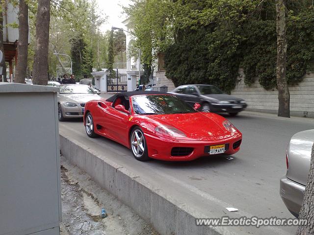 Ferrari 360 Modena spotted in Tehran, Iran