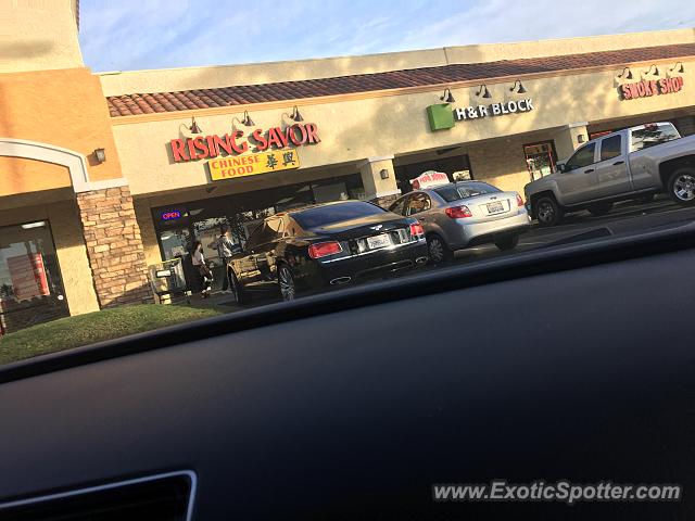 Bentley Flying Spur spotted in Riverside, California