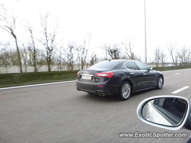 Maserati Ghibli spotted in Leuven, Belgium