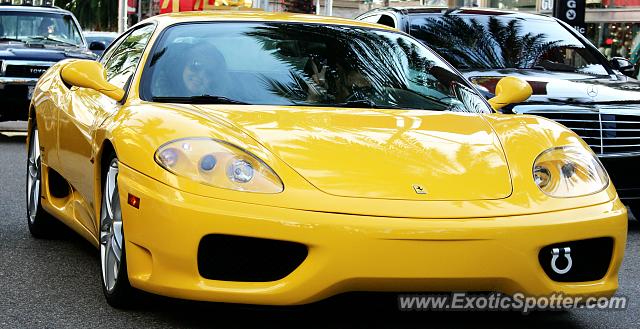 Ferrari 360 Modena spotted in Beverly Hills, California