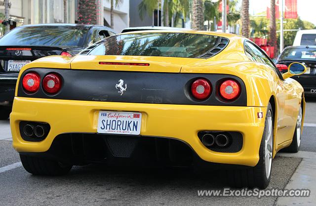 Ferrari 360 Modena spotted in Beverly Hills, California