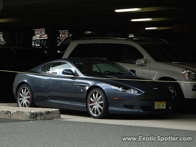 Aston Martin DB9 spotted in Short Hills, New Jersey
