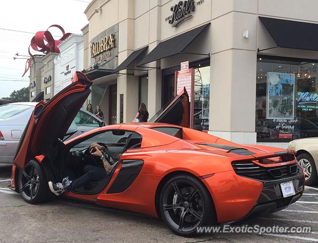 Mclaren 650S spotted in Houston, Texas