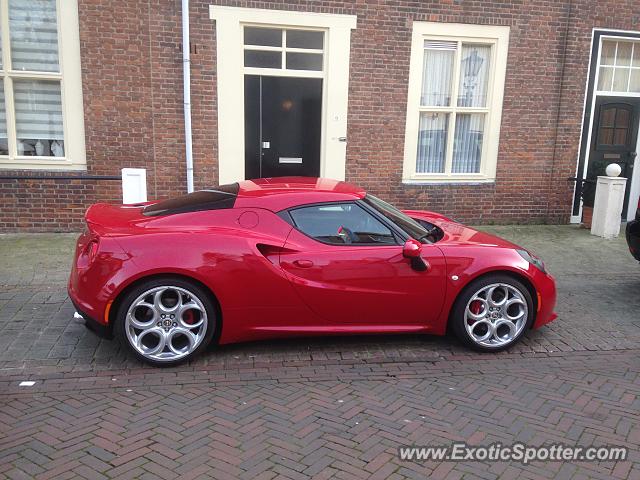 Alfa Romeo 4C spotted in Sluis, Netherlands