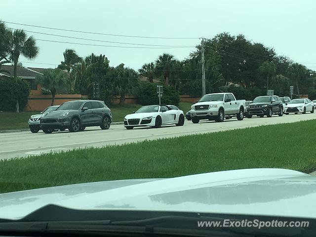 Audi R8 spotted in Boca Raton, Florida