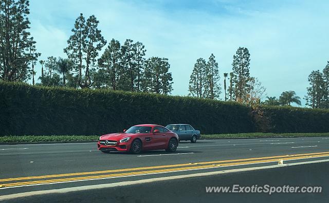 Mercedes AMG GT spotted in Fountain Valley, California
