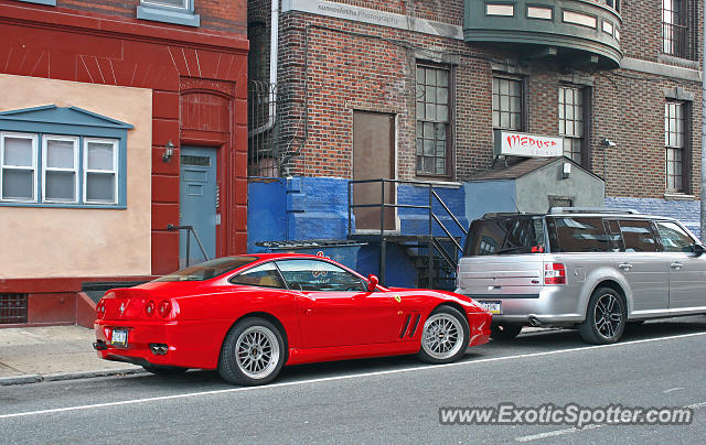 Ferrari 550 spotted in Philadelphia, Pennsylvania