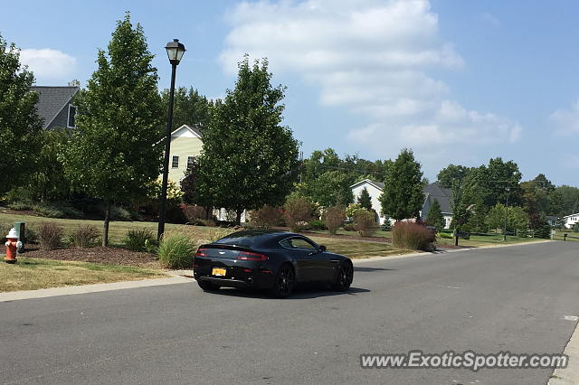 Aston Martin Vantage spotted in Auburn, New York