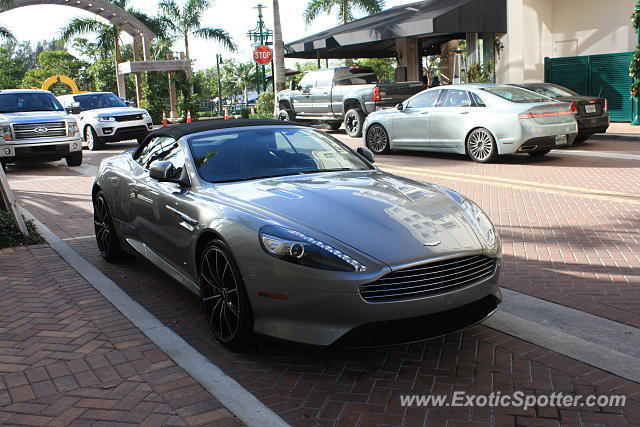 Aston Martin DB9 spotted in Jupiter, Florida