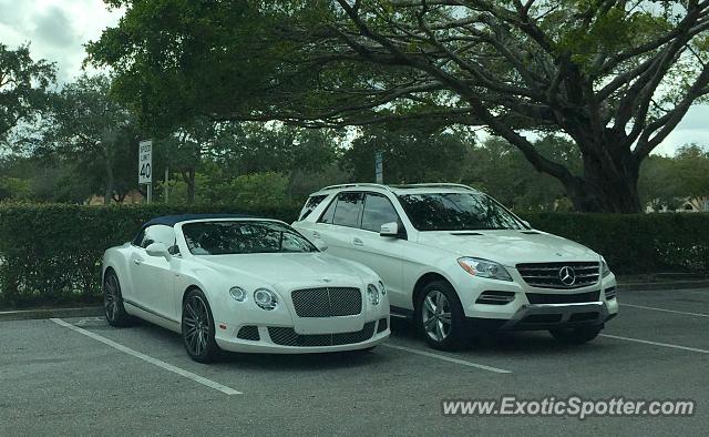 Bentley Continental spotted in Palm B. Gardens, Florida