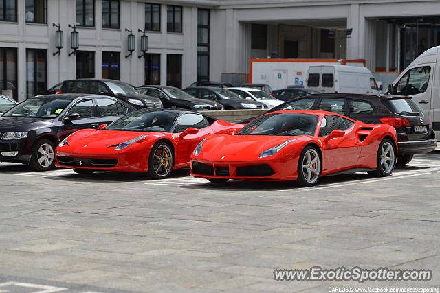 Ferrari 488 GTB spotted in Warsaw, Poland