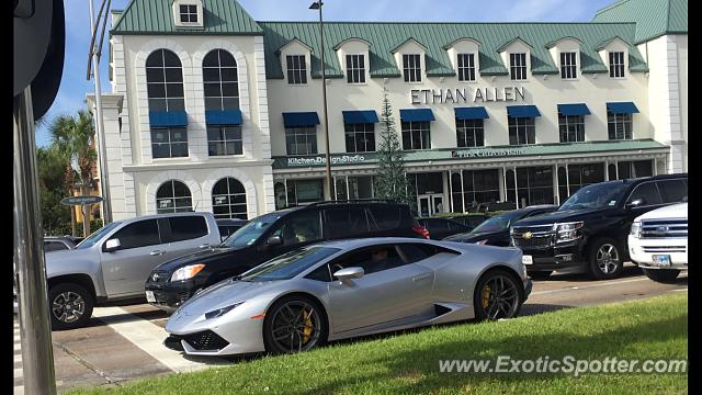 Lamborghini Huracan spotted in Houston, Texas
