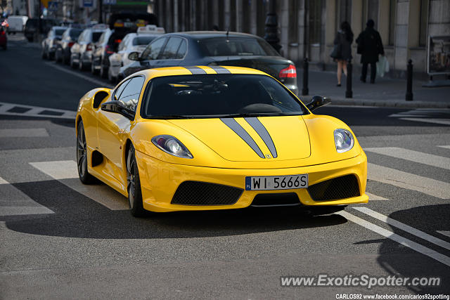Ferrari F430 spotted in Warsaw, Poland