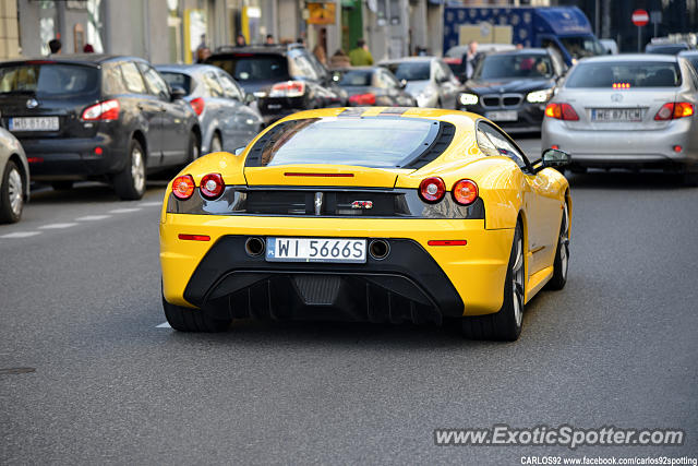 Ferrari F430 spotted in Warsaw, Poland