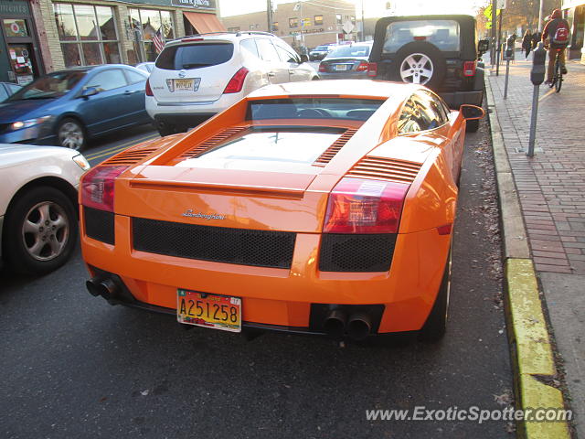 Lamborghini Gallardo spotted in Red Bank, New Jersey
