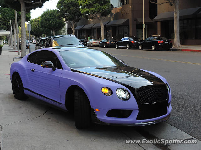 Bentley Continental spotted in Beverly Hills, California