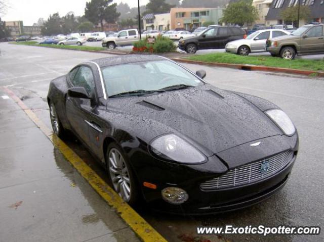 Aston Martin Vanquish spotted in Carmel, California