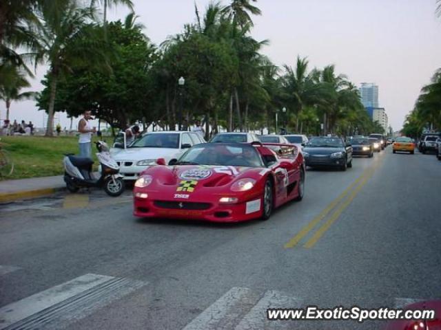Ferrari F50 spotted in Miami, Florida