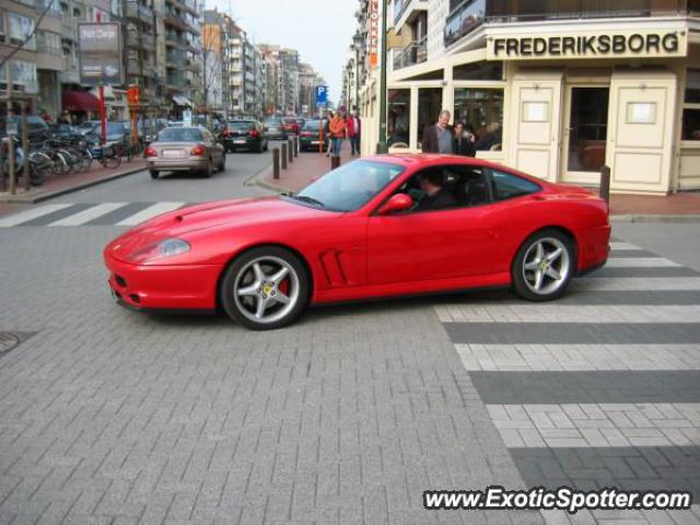 Ferrari 550 spotted in Knokke, Belgium