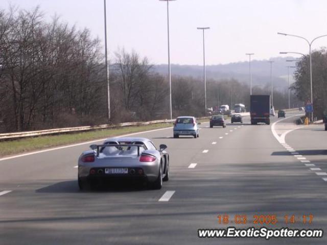 Porsche Carrera GT spotted in Brussel, Belgium