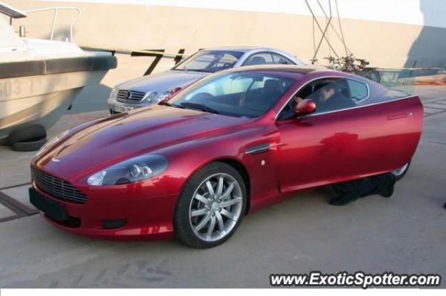 Aston Martin DB9 spotted in London, United Kingdom